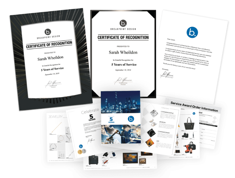 Personalized Letter & Certificate