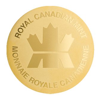 Etched Gold Medallion